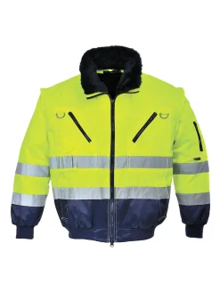 Blouson Haute Visibilité Avec Manches Amovibles EN20471 PJ50 Portwest