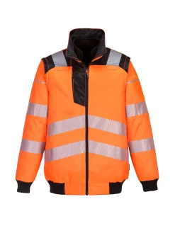 Blouson Haute Visibilité Manches Amovibles PW302 Portwest