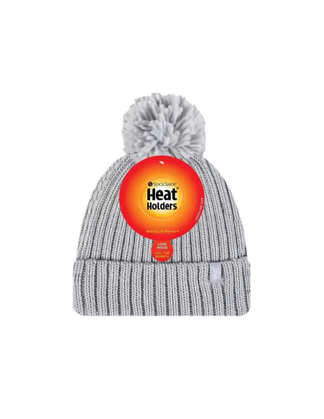 Bonnet Doux Et Très Chaud à Pompon Femme Heat Holders