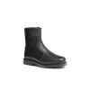 Boots Canadiennes Homme Anfibio Cuir Doublées 100% Laine Naturelle