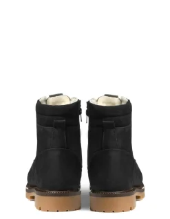 Bottes Canadiennes  homme  Hiver à Lacets Anfibio 100 % Laine Naturelle Homme