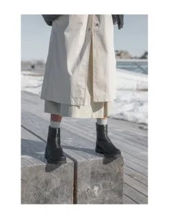 Bottines Canadiennes En Cuir Pour Femme Anfibio