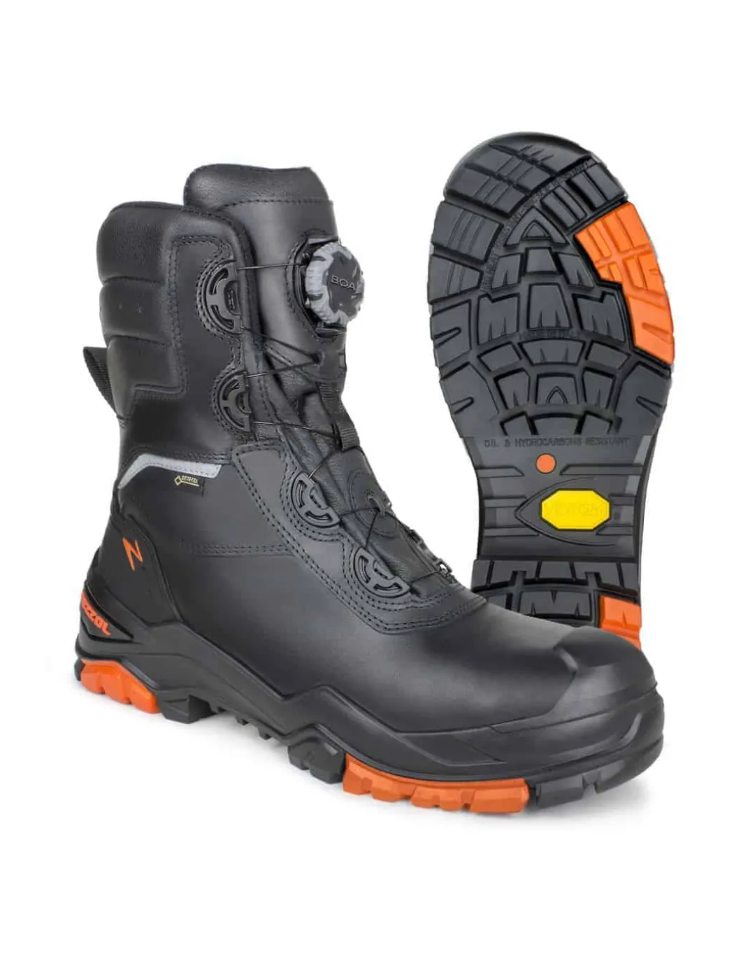 Chaussures De Sécurité Froid Extrême Laçage Rapide Boa Membrane Gore-Tex PEZZOL Homme