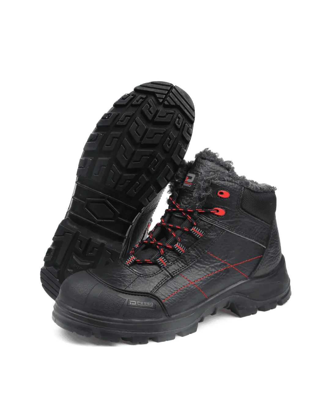 Chaussures De Sécurité Hiver En Cuir Pesso Nordic Arctic Homme