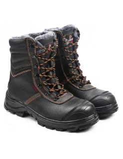 Chaussures De Sécurité Hiver En Cuir Pesso Nordic BS659 Homme