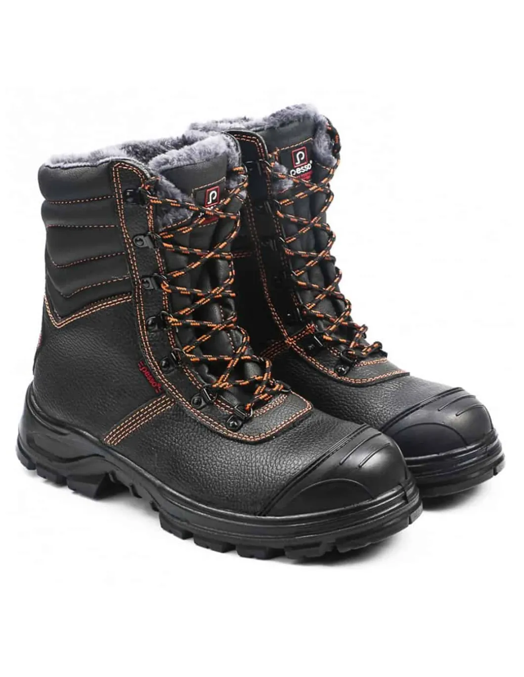 Chaussures De Sécurité Hiver En Cuir Pesso Nordic BS659 Homme