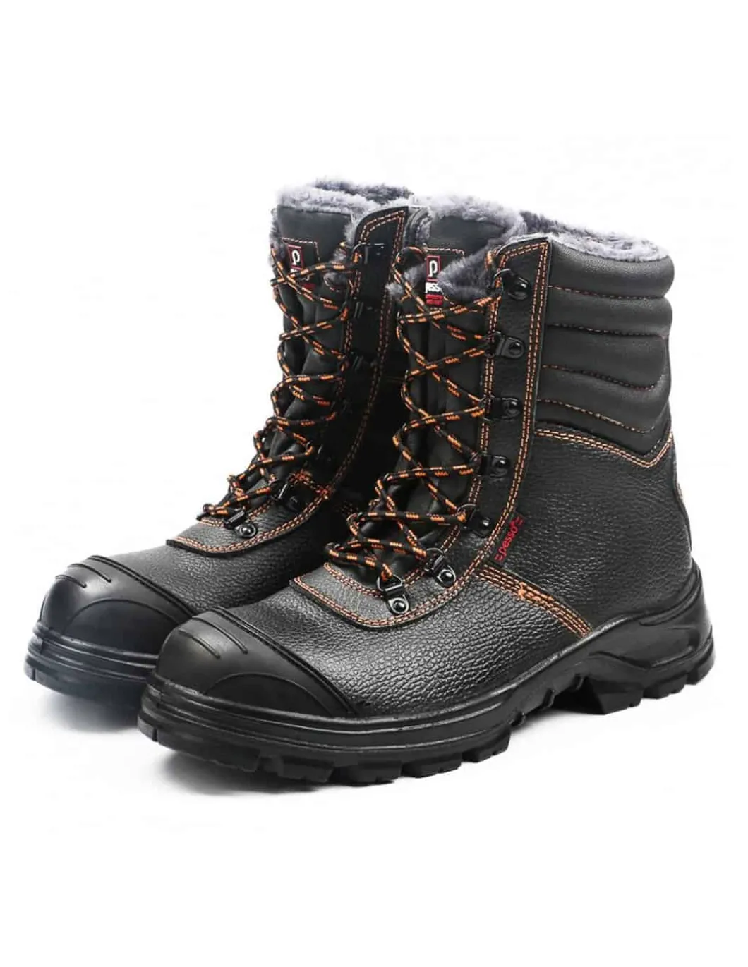 Chaussures De Sécurité Hiver En Cuir Pesso Nordic BS659 Homme