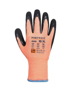 Gants Hiver Doublés Adhérence + Anti Coupure Niveau D A646 Portwest