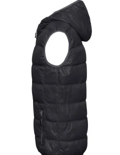 Gilet à Capuche Duvet Déperlant Homme James & Nicholson