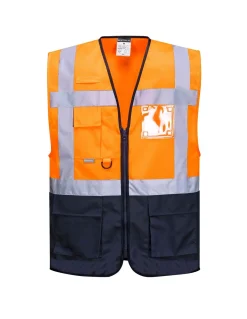 Gilet De Signalisation Zippé Multi-poches EN20471 C476 Portwest