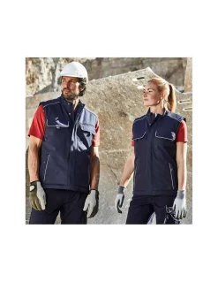 Gilet De Travail Unisexe Softshell James & Nicholson