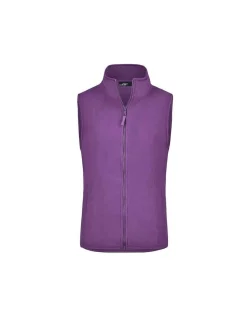 Gilet Girly Polaire Sans Manche Femme James & Nicholson