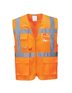 Gilet Haute Visibilité Zippé Et Ventilé EN ISO 20471 Classe 2 C376 Portwest