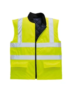Gilet Sans Manche Doublé Réversible EN20471 S469 Portwest