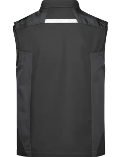 Gilet Softshell Renforcée Coupe Vent Imperméable Respirant Homme James & Nicholson