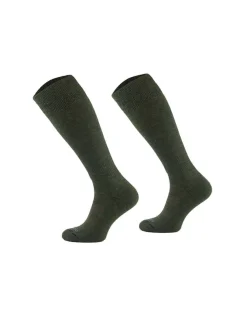 Lot De 5 Paires De Chaussettes De Chasse Longues En Laine Mérinos