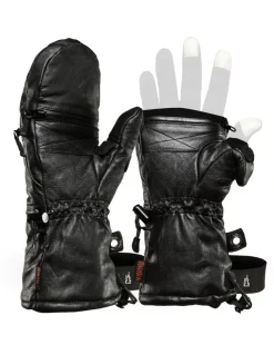 Moufle Unisexe Chauffantes Convertible Isolation PRIMALOFT Avec Chaufferettes