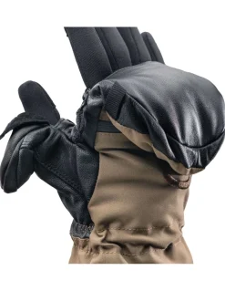 Moufle Unisexe Chauffantes Convertible Avec Sous Gant Tactile Intégré Et Chaufferettes