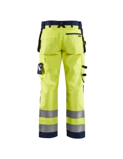 Pantalon à Poches Flottantes Haute Visibilité Hydrofuge 1568 Blaklader