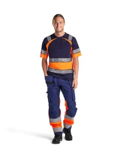 Pantalon Haute Visibilité Strech à Poches Flottantes 1558 Blaklader