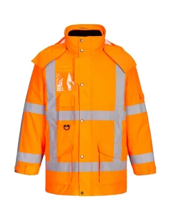 Parka De Signalisation 3 En 1 Certifiée EN ISO 20471 Classe 3 R461 Portwest