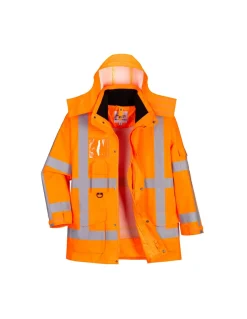 Parka De Signalisation 3 En 1 Certifiée EN ISO 20471 Classe 3 R461 Portwest