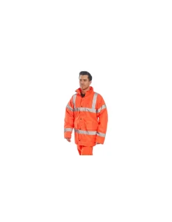 Parka Hiver De Signalisation EN20471 Classe 3 EN 343 Classe 4 RT30 Portwest