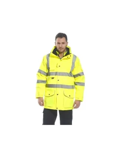 Parka Hiver Doublé Haute Visibilité 7 En 1 Portwest