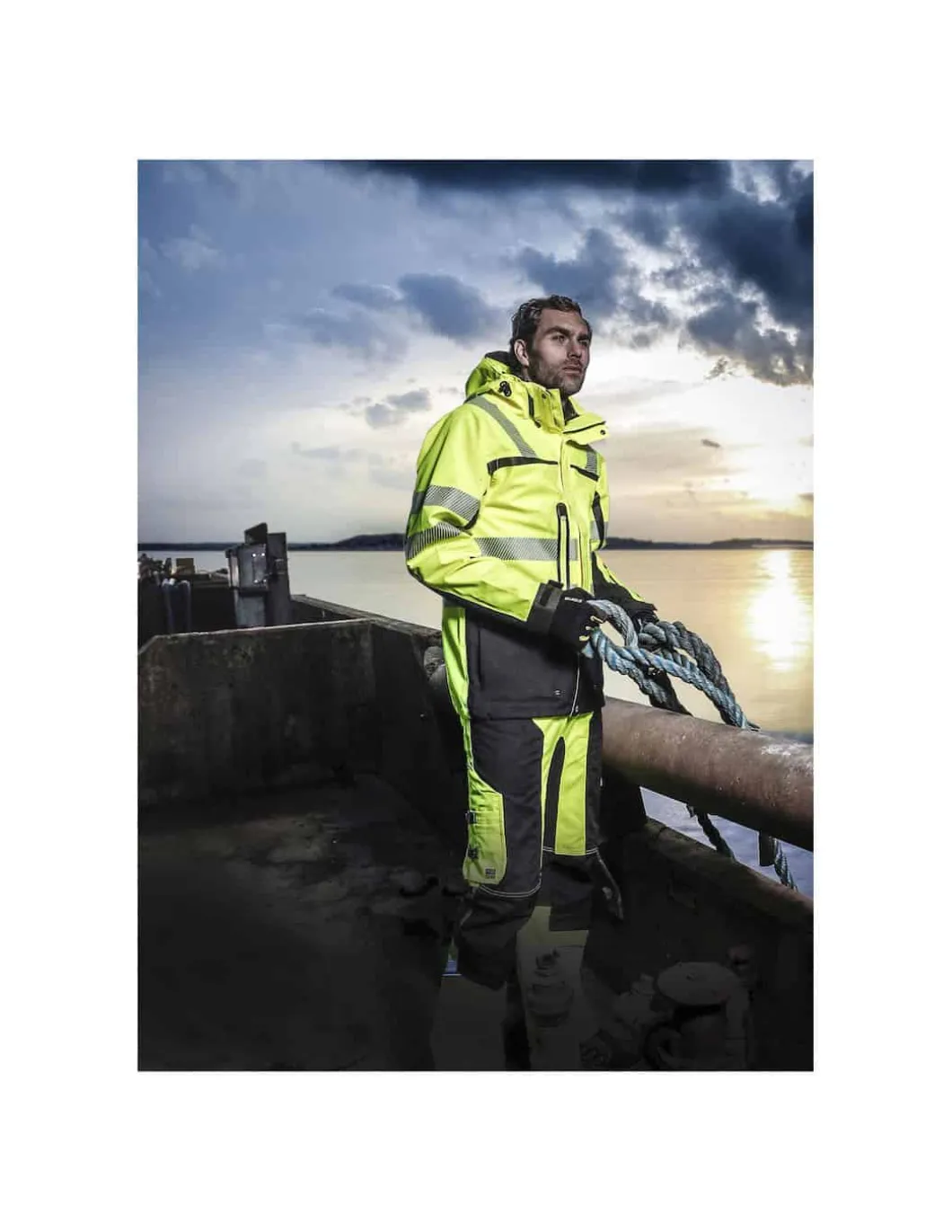 Parka Suédoise Homme Haute Visibilité Toutes Intempéries Projob