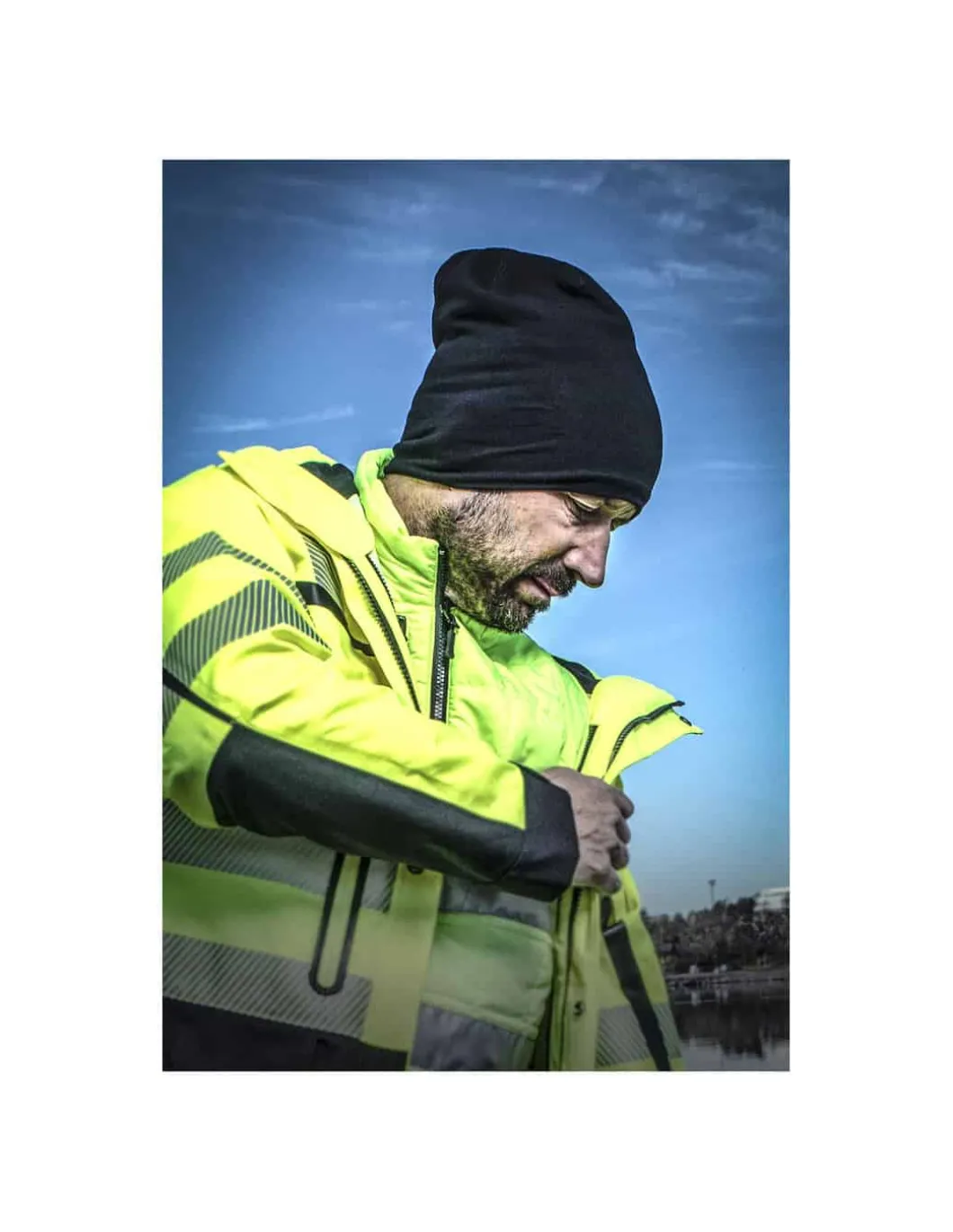 Parka Suédoise Homme Haute Visibilité Toutes Intempéries Projob