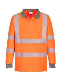 Polo De Travail Manches Longues HV EN20471 EC11 Portwest Lot De 6