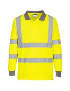 Polo De Travail Manches Longues HV EN20471 EC11 Portwest Lot De 6