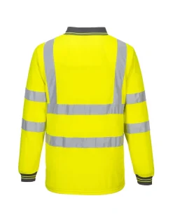 Polo Haute Visibilité EN20471 Classe 3 Manches Longues S277 Portwest