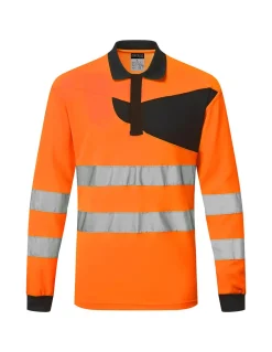 Polo Manches Longues Haute Visibilité EN20471 PW220 Portwest