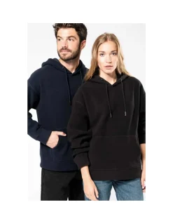 Sweatshirt à Capuche Unisexe En Micropolaire