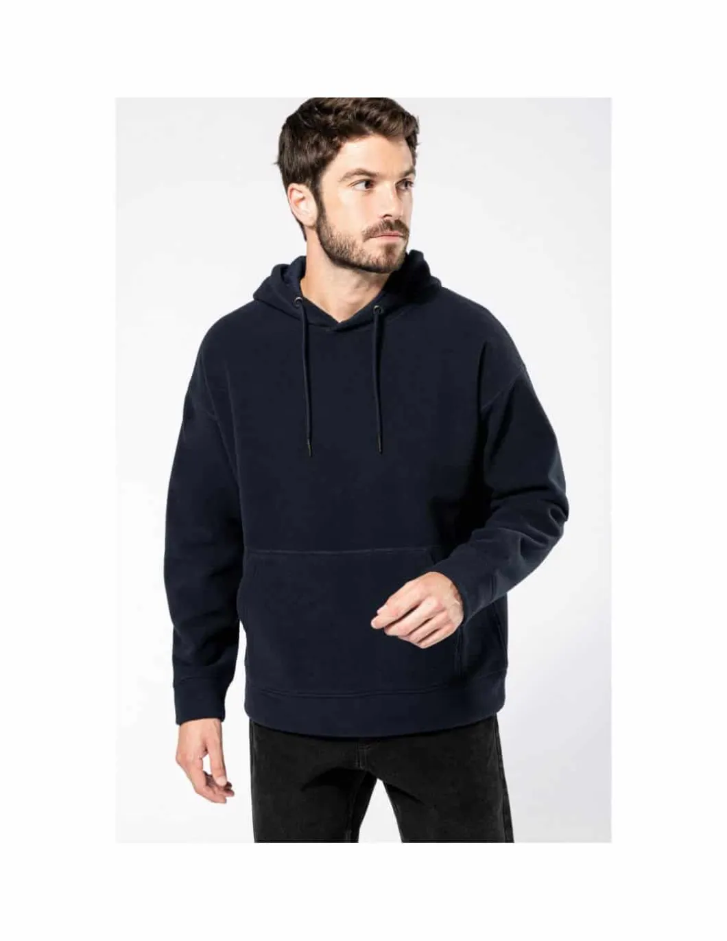Sweatshirt à Capuche Unisexe En Micropolaire