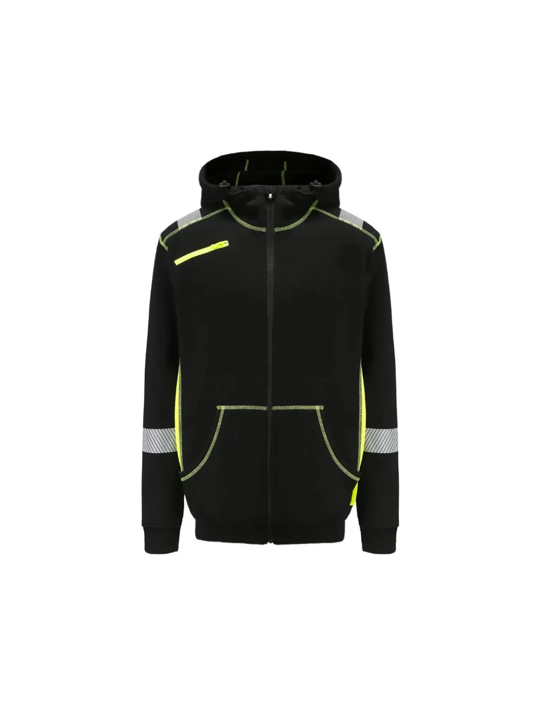 Sweatshirt à Capuche Zippé Chaud JERSEY