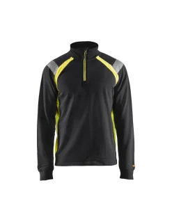 Sweatshirt 1/4 Zip Nouvelle Collection Haute Visibilité 3432 Blaklader