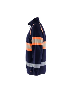 Sweatshirt Blaklader Col Montant Zippé Nouvelle Collection Haute Visibilité 3553