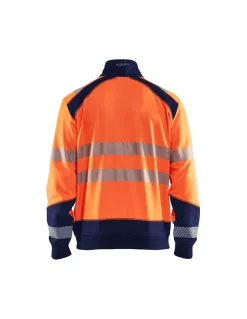 Sweatshirt Blaklader Zippé à Poche Kangourou Nouvelle Collection Haute Visibilité 3558