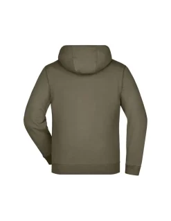 Sweatshirt Homme Doublé Polaire à Capuche 385g/m²  James & Nicholson