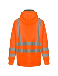 Sweatshirt HV à Capuche Zip FL03 Pesso