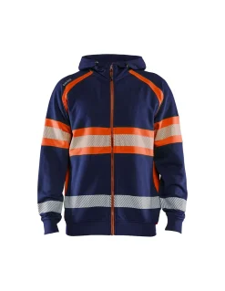 Sweatshirt Zippé à Capuche Nouvelle Collection Haute Visibilité 3552 Blaklader