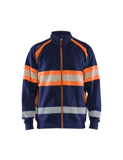 Sweatshirt Zippé Blaklader Nouvelle Collection Haute Visibilité 3551