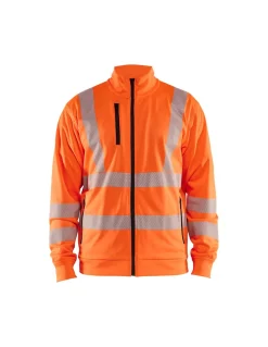 Sweatshirt Zippé Blaklader 3563 Bandes Segmentées Conforme EN20471 Classe 3