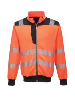Sweatshirt Zippé Conforme à EN20471 Classe 3 PW370 Portwest
