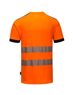 Teeshirt Coton Avec Poche Et Bandes Segmentées EN20471 Classe 2 T181 Portwest