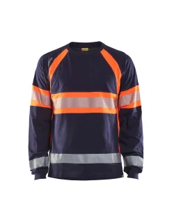 Teeshirt De Signalisation 100% Coton Manches Longues 3510 Blaklader