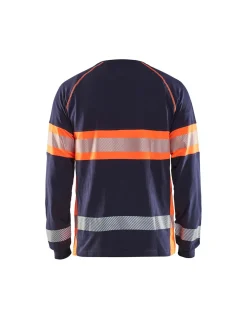 Teeshirt De Signalisation 100% Coton Manches Longues 3510 Blaklader