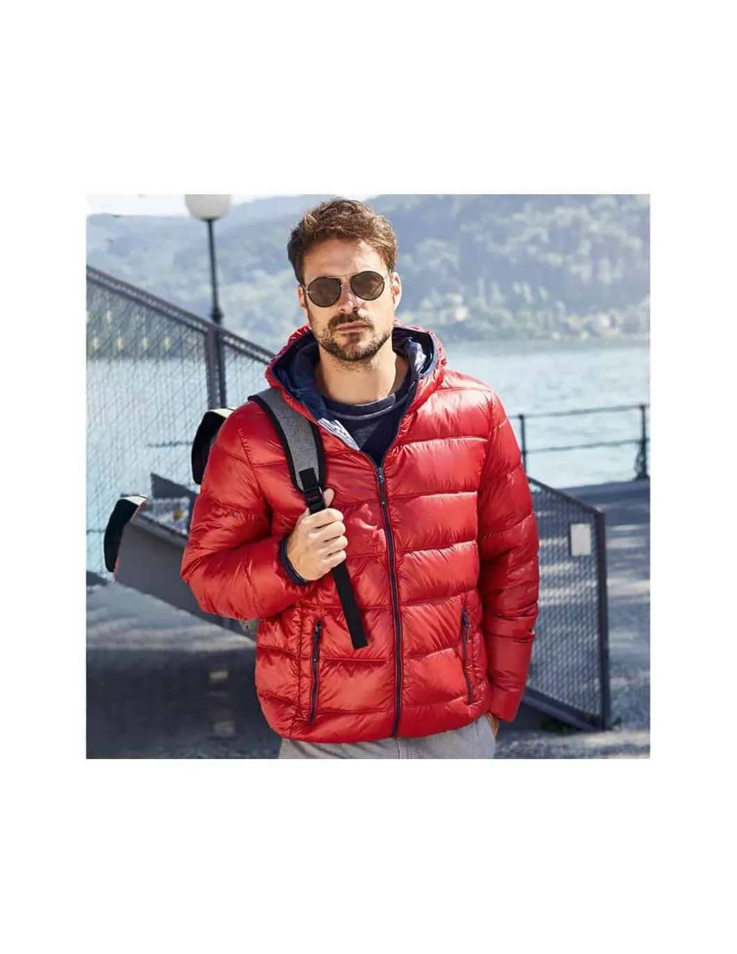 Veste à Capuche Duvet Homme James & Nicholson